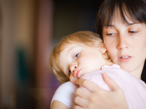 single-mom-holding-baby